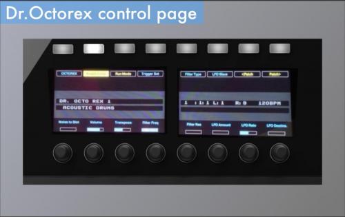 OctoRex Control Page